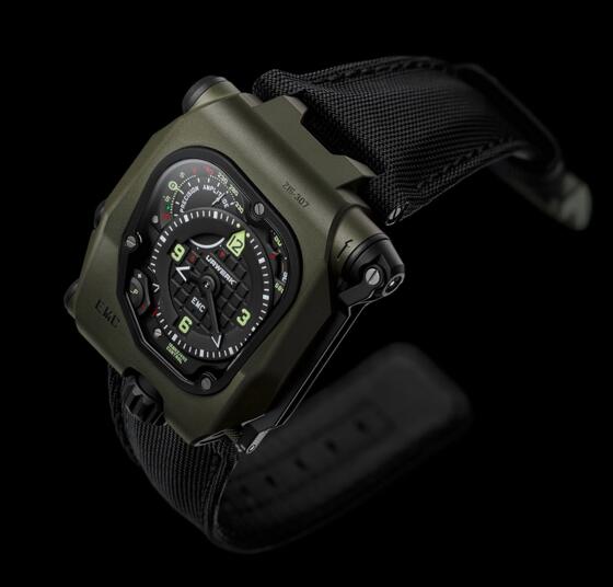 Best Replica Urwerk EMC TIME HUNTER Ceramic men watch review